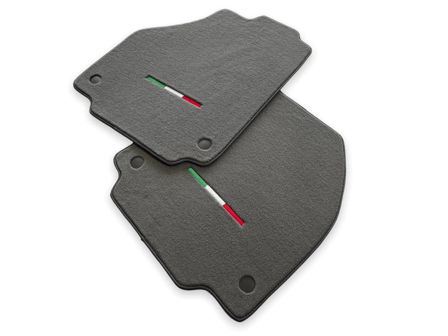 Floor Mats For Ferrari Spider 2012-2015 Gray Autowin Brand Italian Edition