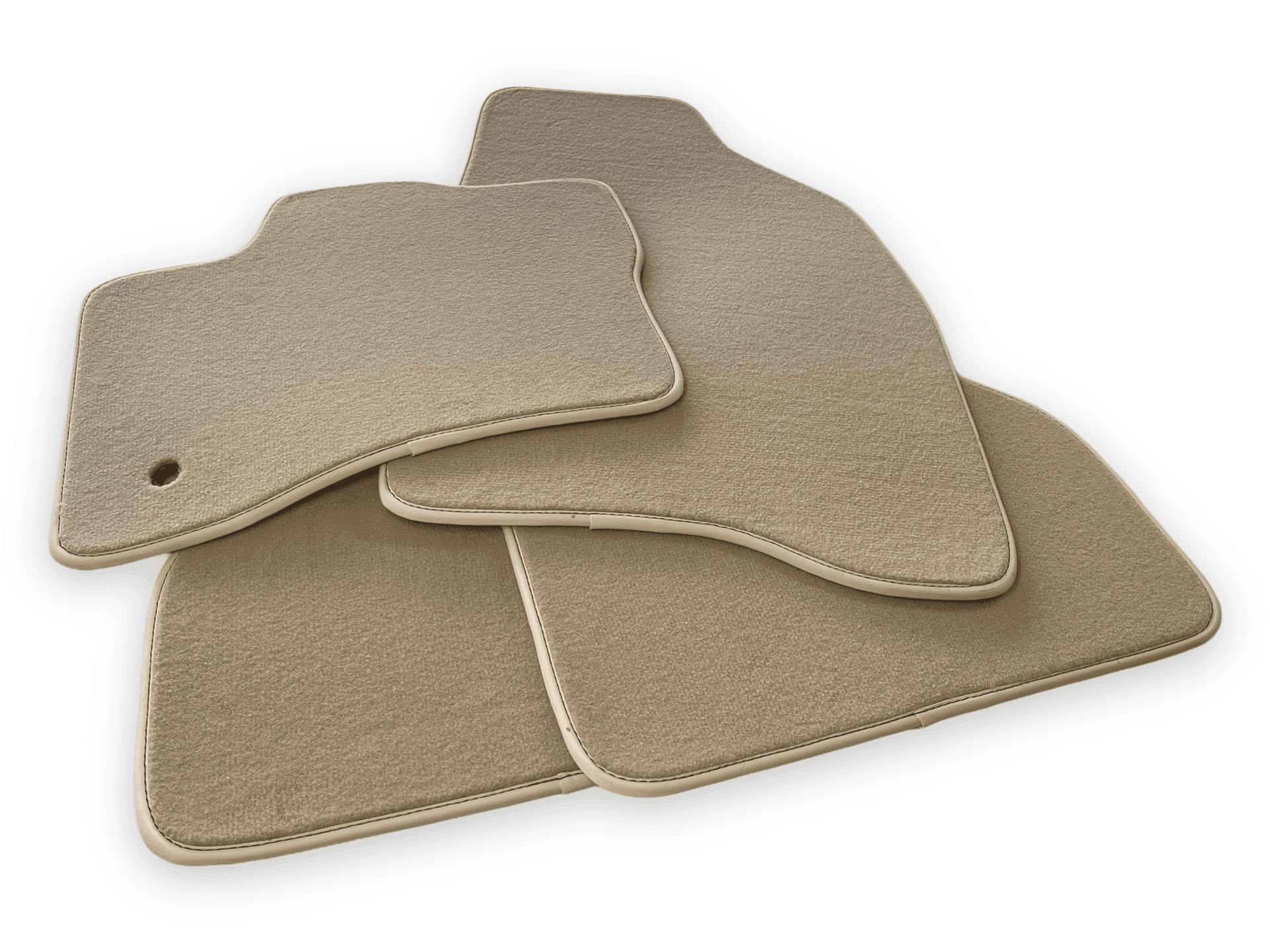 Floor Mats for Lincoln Continental (1959-2002) Sedan Beige Tailored Carpets - AutoWin