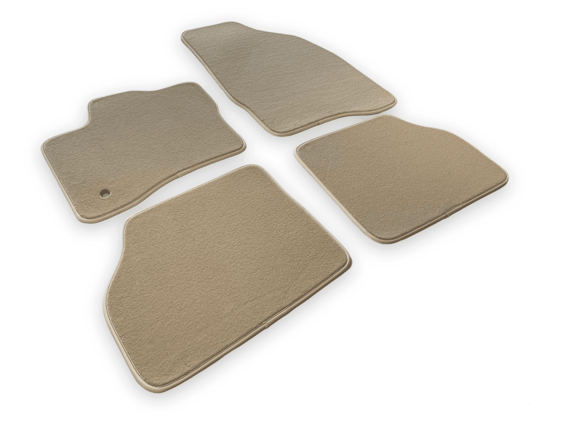 Floor Mats for Lincoln Continental (1959-2002) Sedan Beige Tailored Carpets - AutoWin