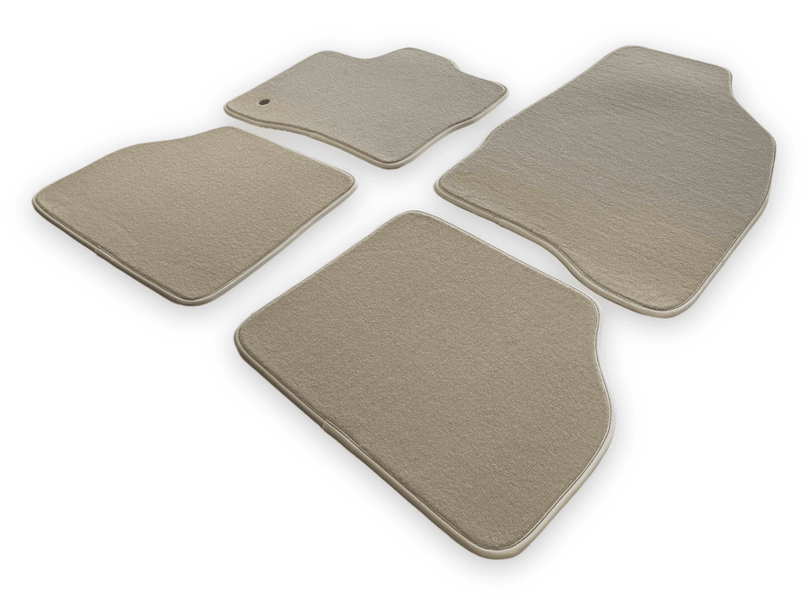 Floor Mats for Lincoln Continental (2017-2020) Sedan Beige Tailored Carpets - AutoWin