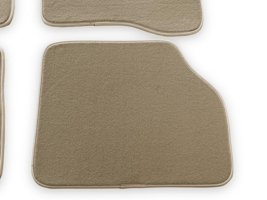 Floor Mats for Lincoln Continental (2017-2020) Sedan Beige Tailored Carpets - AutoWin