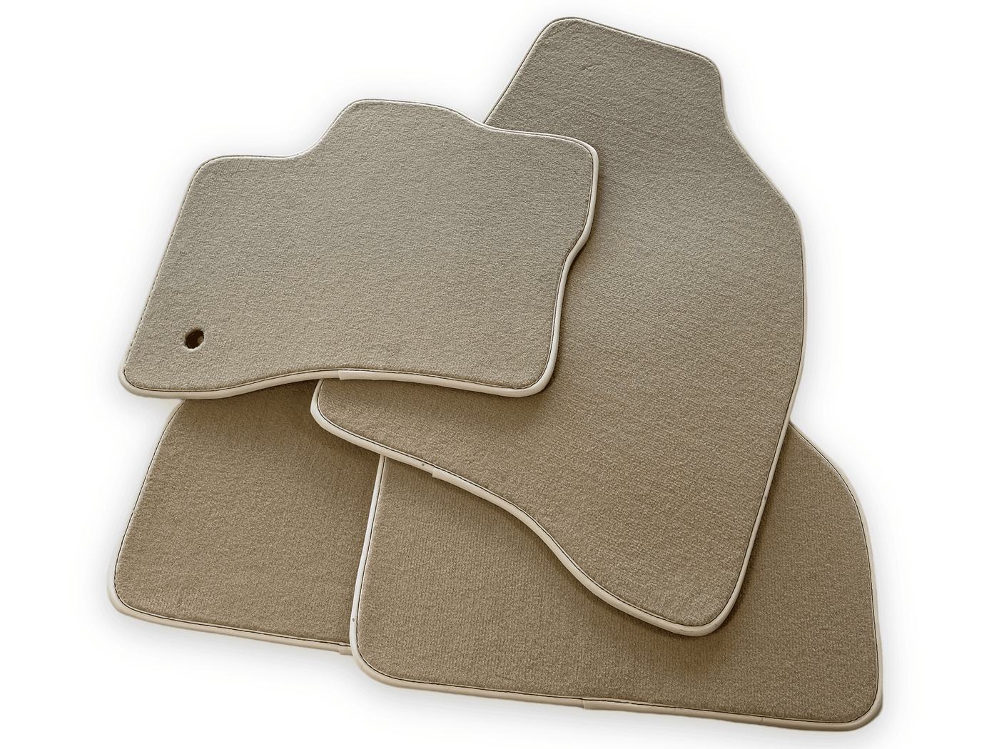 Floor Mats for Lincoln Navigator (1998-2024) Beige Tailored Carpets - AutoWin