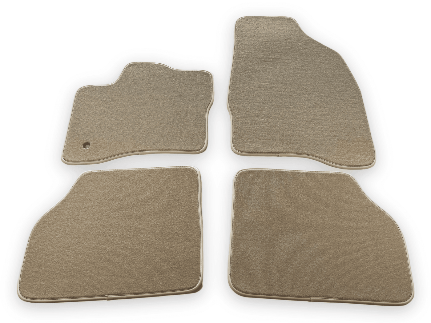 Floor Mats for Lincoln Town Car (1980-2011) Beige Tailored Carpets - AutoWin