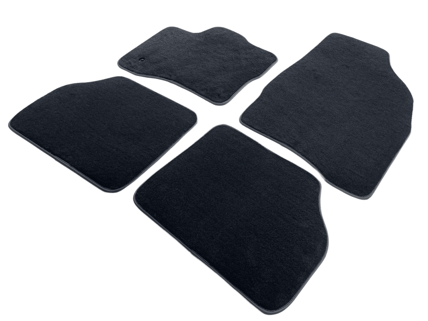 Floor Mats for Lincoln Zephyr (2006-2012) Sedan Black Tailored Carpets - AutoWin