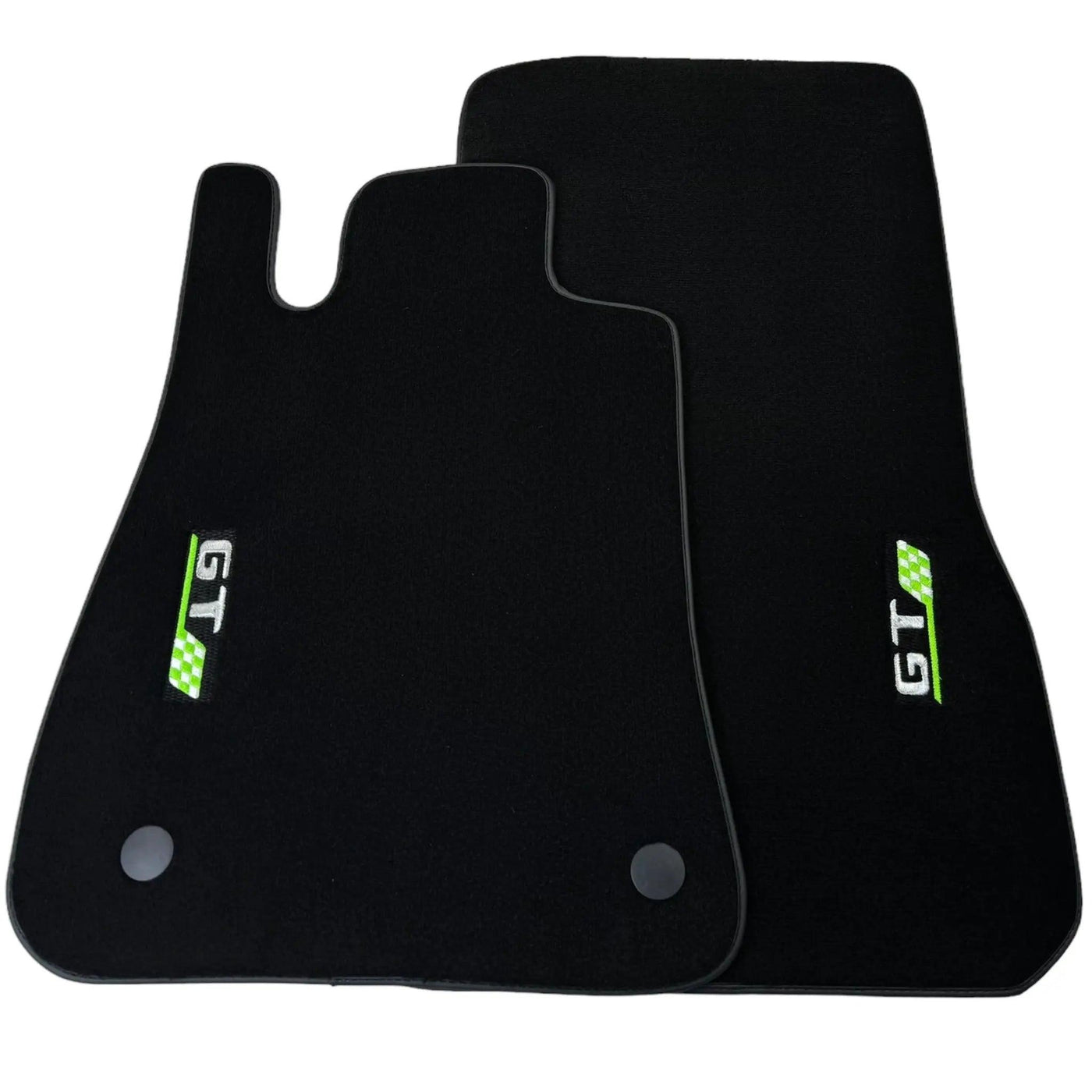 Floor Mats For Mercedes-Benz Amg Gt Green Flag Autowin Brand - AutoWin