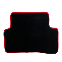 Floor Mats For Mercedes-Benz C Class W205 2014-2021 ER56 Design with Red Trim - AutoWin