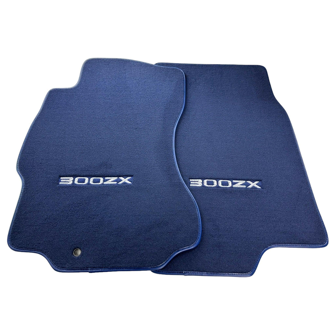 Floor Mats For Nissan 300ZX - Z32 (1990-2000) Tailored Dark Blue Carpets - AutoWin