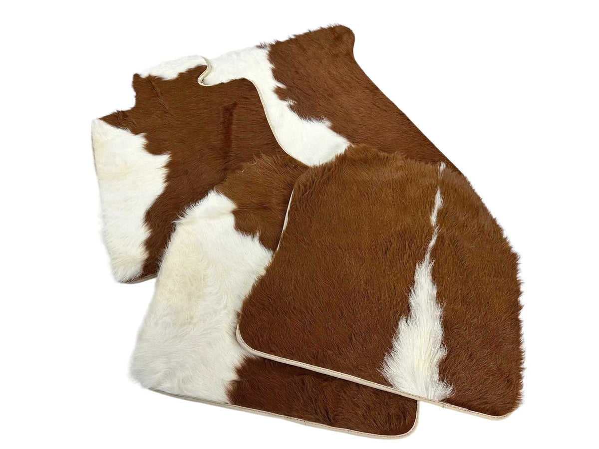 Floor Mats For Rolls Royce Ghost Series II (2021-2024) Cow Leather - AutoWin