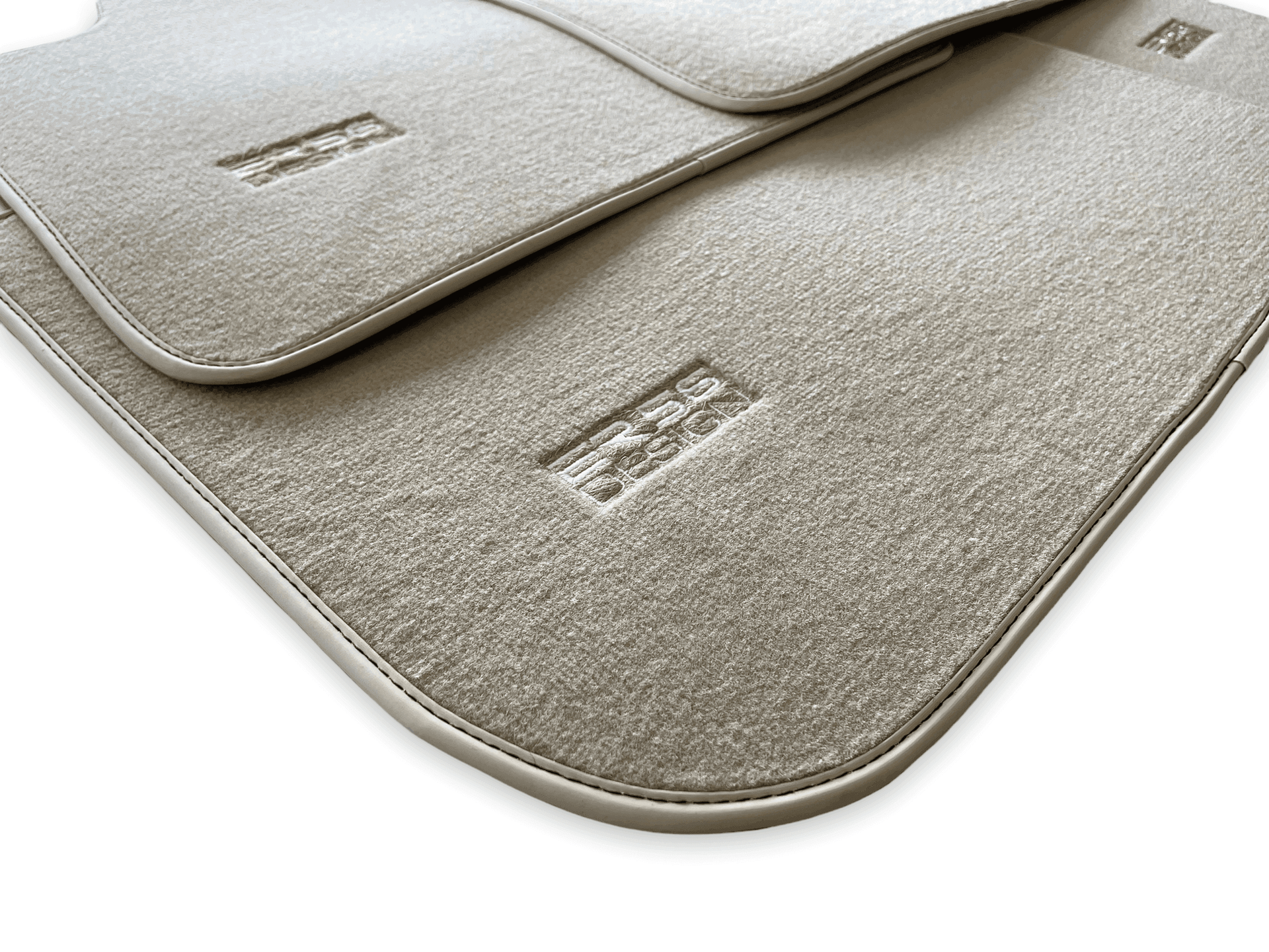 Floor Mats For Rolls Royce Phantom 2003–2016 Beige Er56 Design - AutoWin