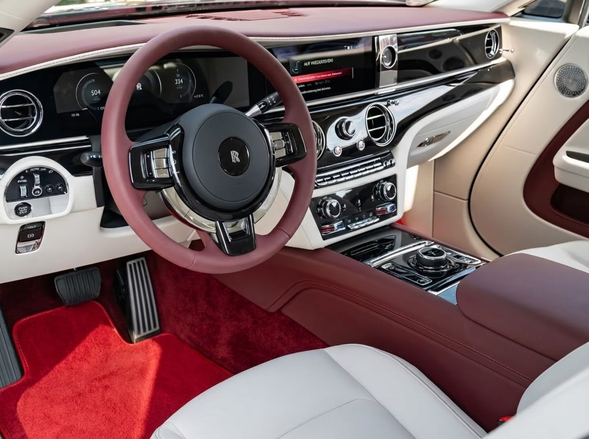 Floor Mats For Rolls Royce Spectre (2023-2024) Red