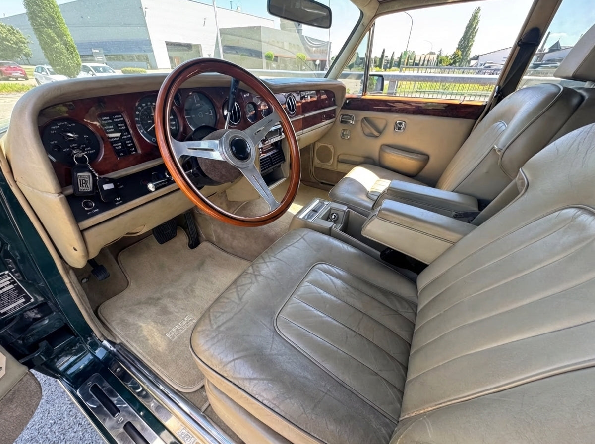 Interior look of floor mats for Floor Mats For Rolls Royce Wraith 2013-2023 Beige Er56 Design