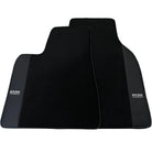 Floor Mats for Tesla Model X (6 Seats) Black Tailored Carpets ER56 Design - AutoWin