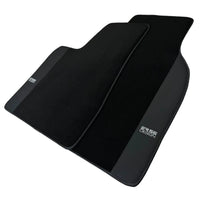 Floor Mats for Tesla Model X (6 Seats) Black Tailored Carpets ER56 Design - AutoWin