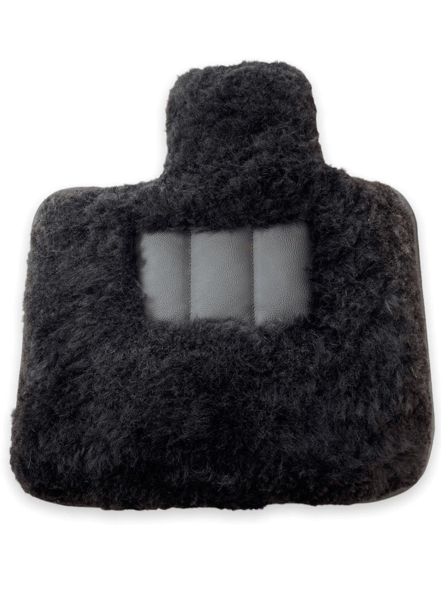 Genuine Sheepskin Floor Mats Bentley Bentayga Er56 Design Brand - AutoWin
