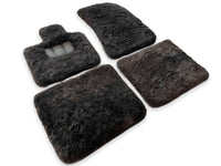 Genuine Sheepskin Floor Mats Bentley Flying Spur (2005-2013) Er56 Design Brand - AutoWin