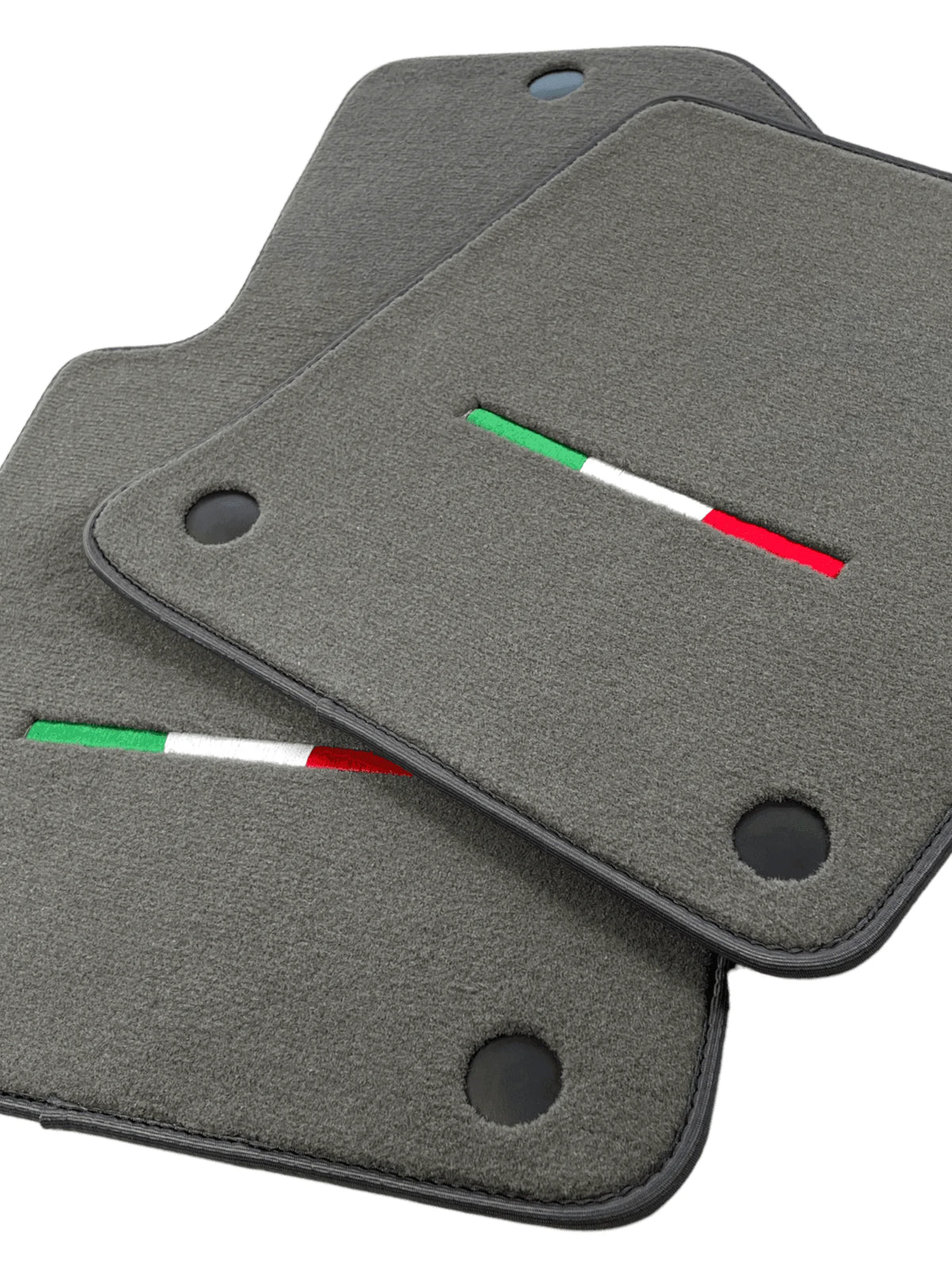 Gray Floor Mats For Ferrari 612 Scaglietti 2005-2011 Italian Edition - AutoWin