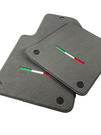 Gray Floor Mats For Ferrari 612 Scaglietti 2005-2011 Italian Edition - AutoWin