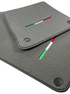 Gray Floor Mats For Ferrari 612 Scaglietti 2005-2011 Italian Edition - AutoWin