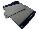 Gray Floor Mats For Ferrari California 2008-2014 With Alcantara - AutoWin