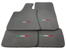 Gray Floor Mats For Maserati Coupé (2001-2007) Italy Edition - AutoWin