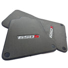 Gray Floor Mats For McLaren 650S Tailored - AutoWin