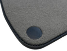 Gray Floor Mats For Mercedes-Benz R170 (1998-2000) Black Trim - AutoWin