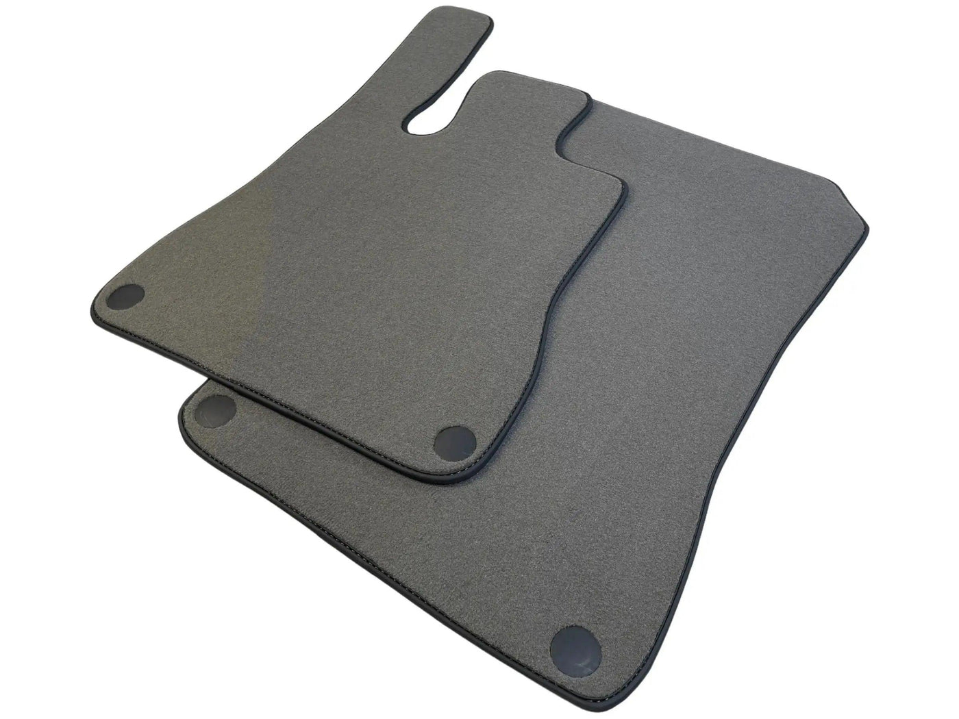 Gray Floor Mats For Mercedes-Benz R170 (1998-2000) Black Trim - AutoWin