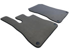 Gray Floor Mats For Mercedes-Benz SLK R172 (2011-2023) Black Trim - AutoWin