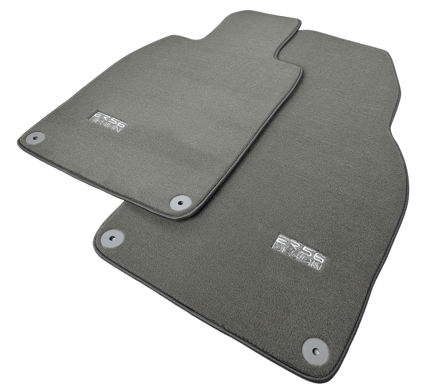 Gray Floor Mats for Porsche 718 Boxster (2016-2023) | Er56 Design - AutoWin