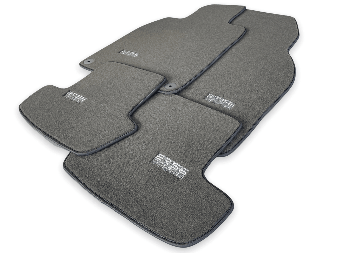 Gray Floor Mats for Porsche Macan (2014-2023) | ER56 Design - AutoWin