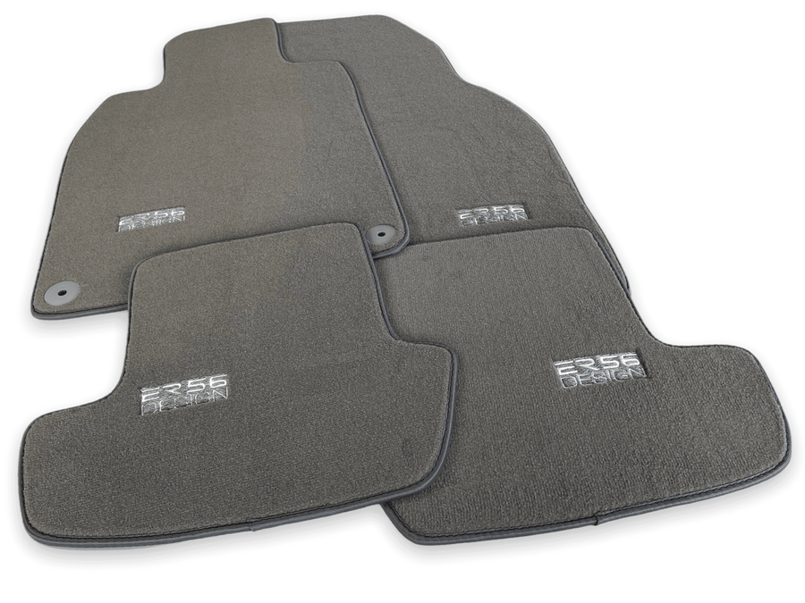 Gray Floor Mats for Porsche Panamera (2009-2016) | ER56 Design - AutoWin
