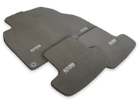 Gray Floor Mats for Porsche Taycan (2019-2023) | ER56 Design - AutoWin
