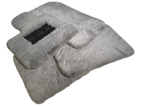 Gray Sheepskin Floor Mats For Bentley Bentayga Er56 Design Brand - AutoWin