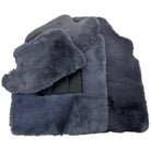 Gray Sheepskin Floor Mats For Bentley Continental GTC (2018-2023) ER56 Design - AutoWin