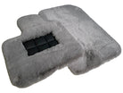 Gray Sheepskin Floor Mats For Bentley Flying Spur (2005-2013) Er56 Design Brand - AutoWin