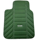 Green Leather Floor Mats For Rolls Royce Black Badge Ghost Series I (2010–2020) - AutoWin