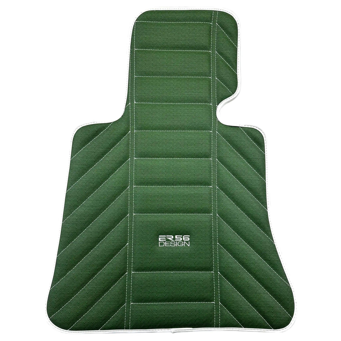 Green Leather Floor Mats For Rolls Royce Black Badge Phantom 2003–2016 - AutoWin