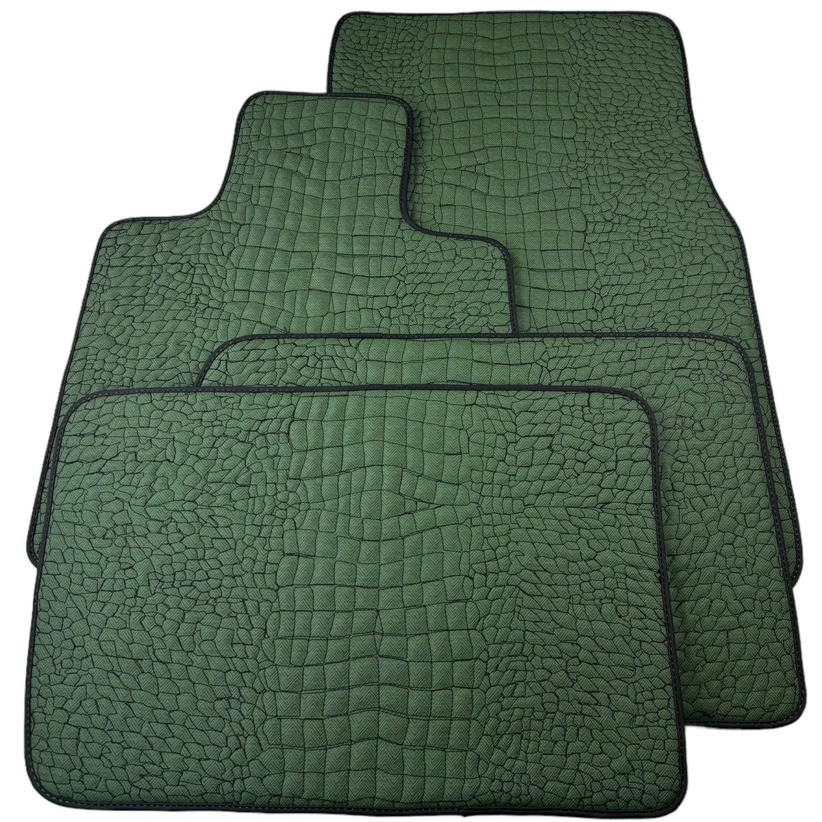 Green Leather Floor Mats for Rolls-Royce Ghost Series II (2021-2024)