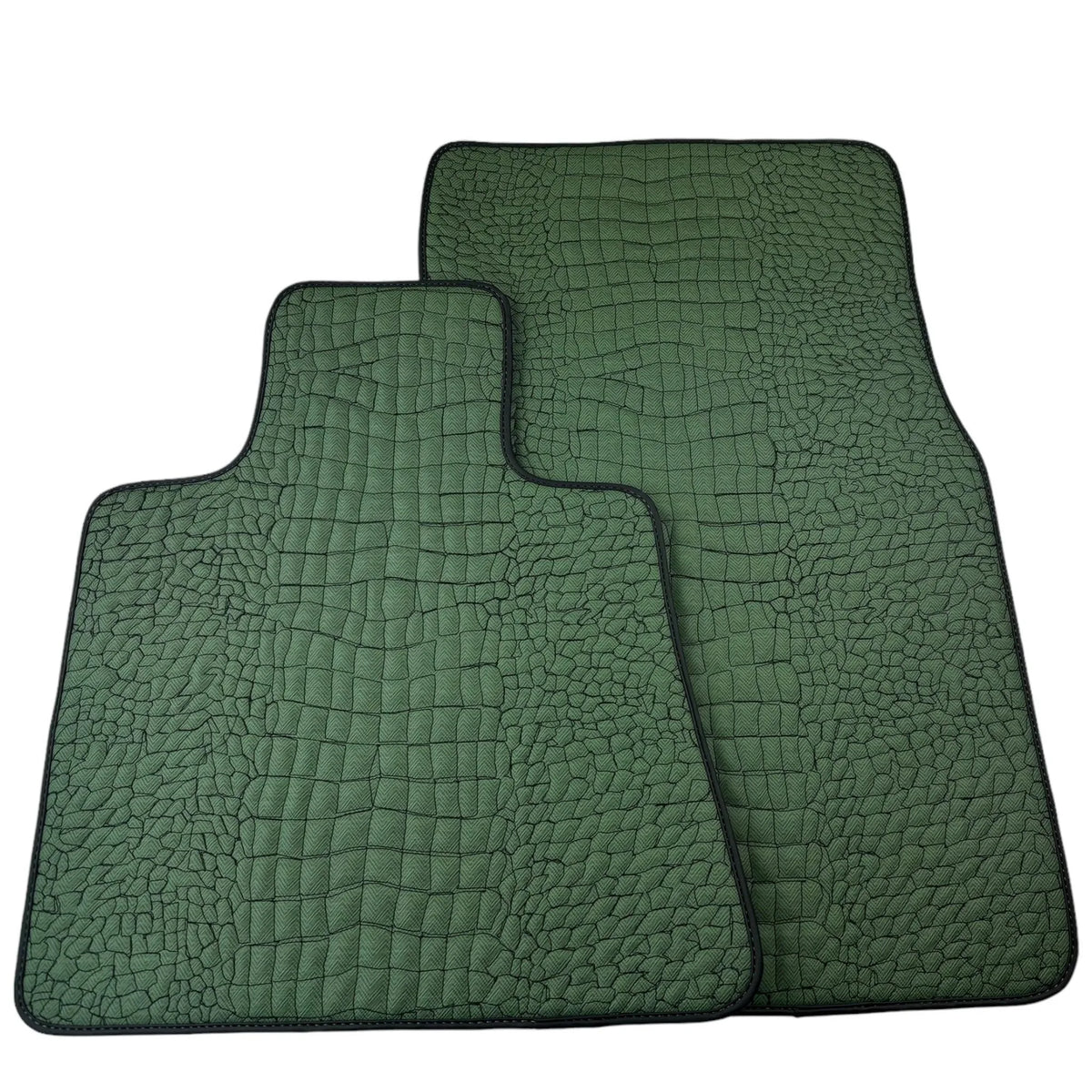 Green Leather Floor Mats for Rolls-Royce Ghost Series II (2021-2024)