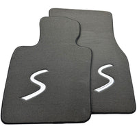 Grey Floor Mats for Mini Cooper / One R53 (2001-2007) Cooper S - AutoWin