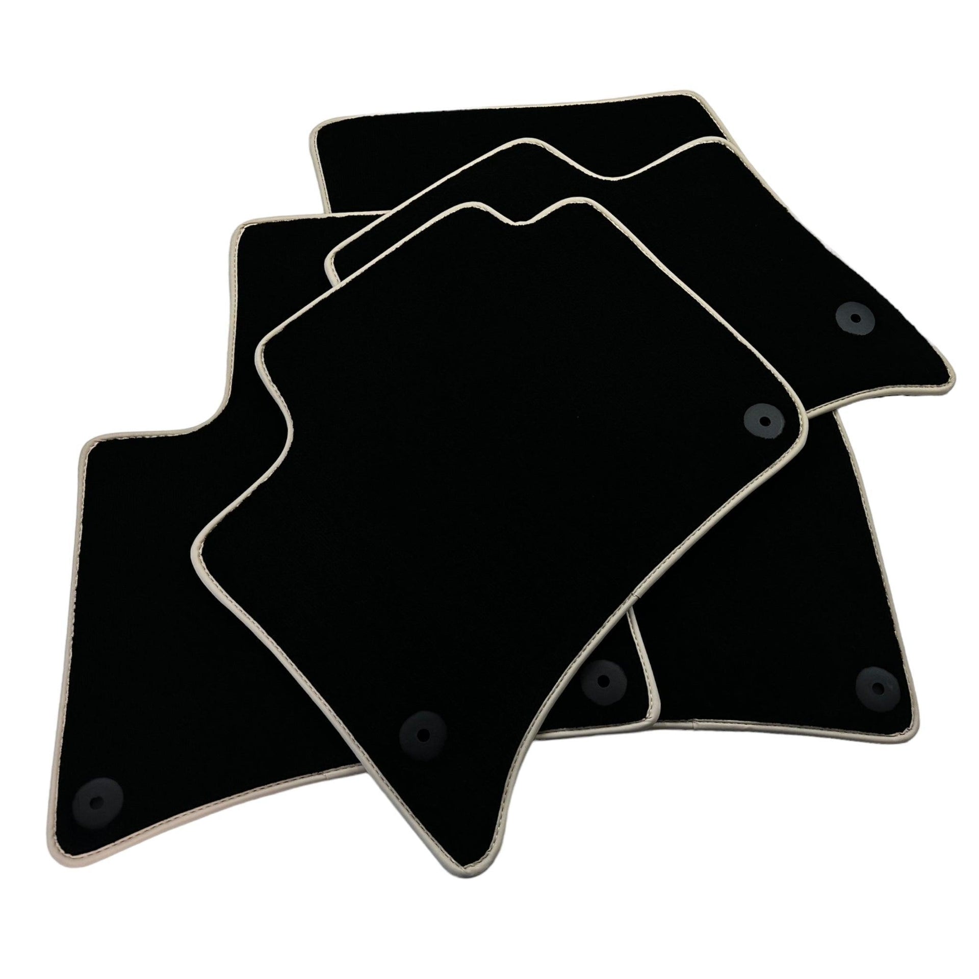 Black Floor Mats for Porsche Cayenne (2010-2018) - AutoWin