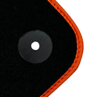 Black Floor Mats For Lamborghini Urus With Alcantara Leather - AutoWin