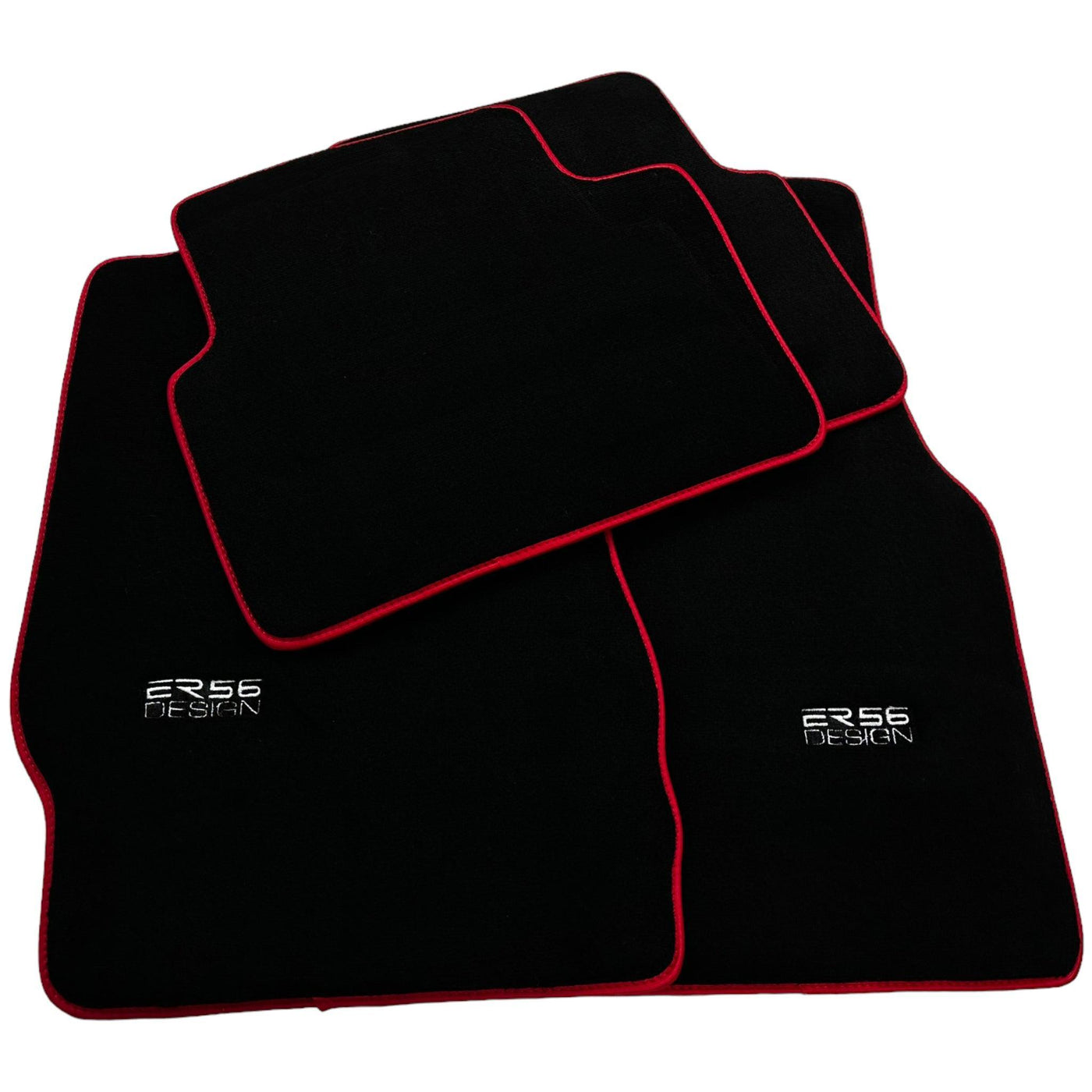 Black Floor Mats For Honda Civic V (1991-1995) ER56 Design - AutoWin