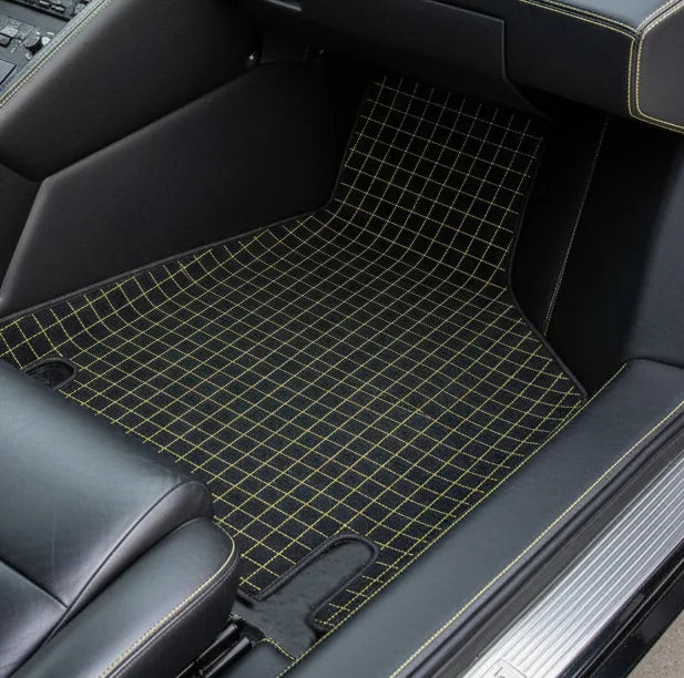 Interior look of floor mats for Lamborghini Countach (1974–1990)