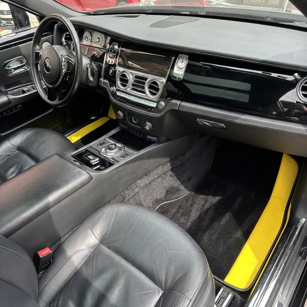 Interior look of floor mats for Rolls Royce Ghost Series I (2010–2020)