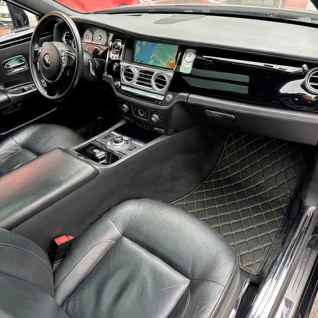 Interior look of floor mats for Rolls Royce Ghost Series II (2021–2024)