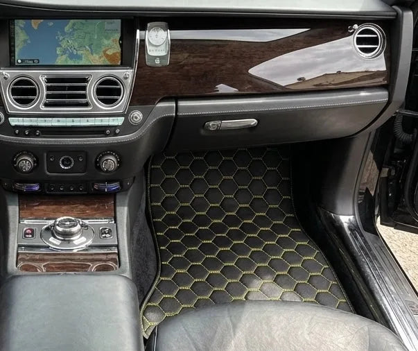 Interior look of floor mats for Rolls Royce Ghost Series II (2021–2024)