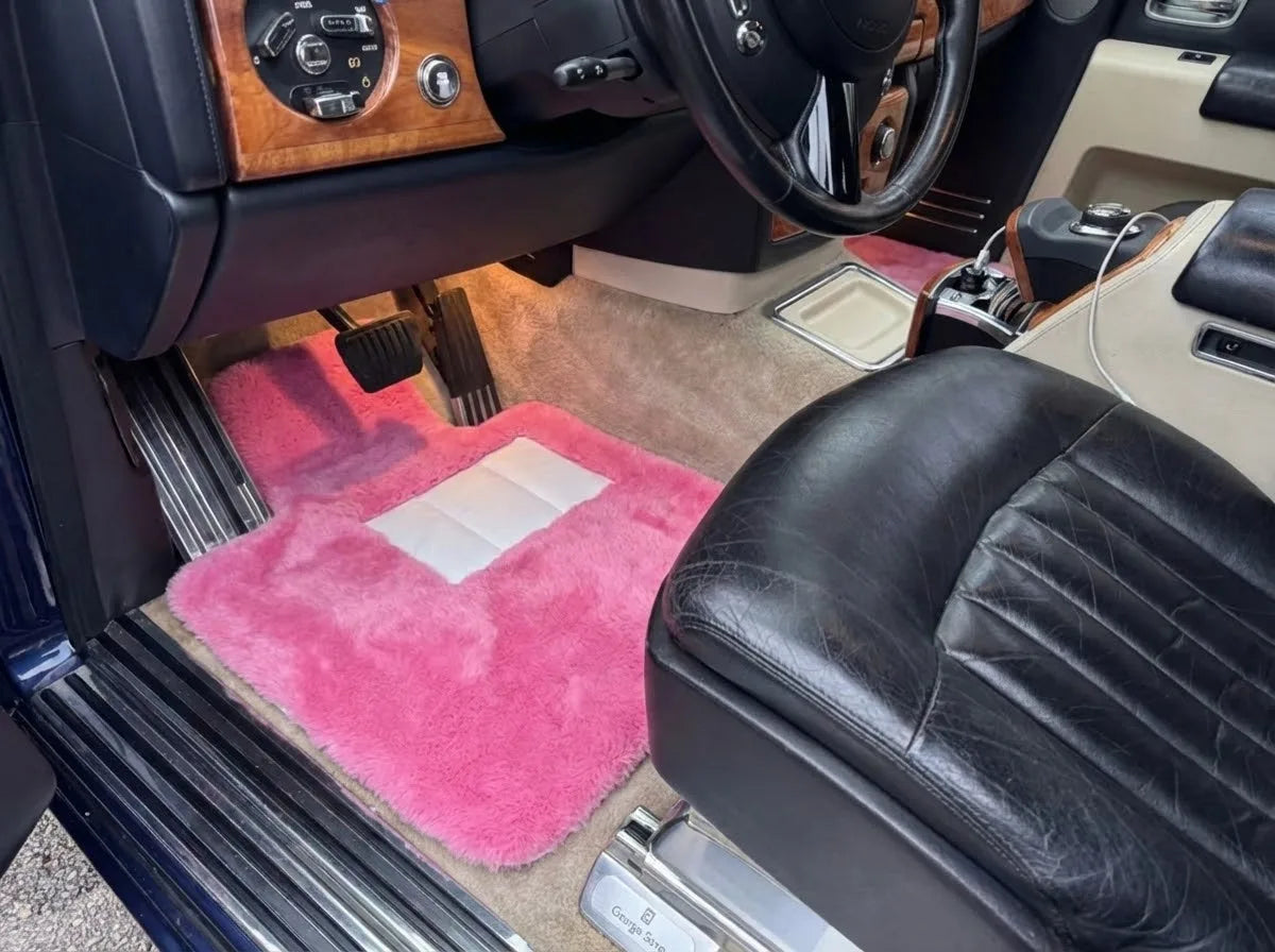 Interior look of floor mats for Rolls Royce Phantom VIII (2017-2024) ER56 Design Brand
