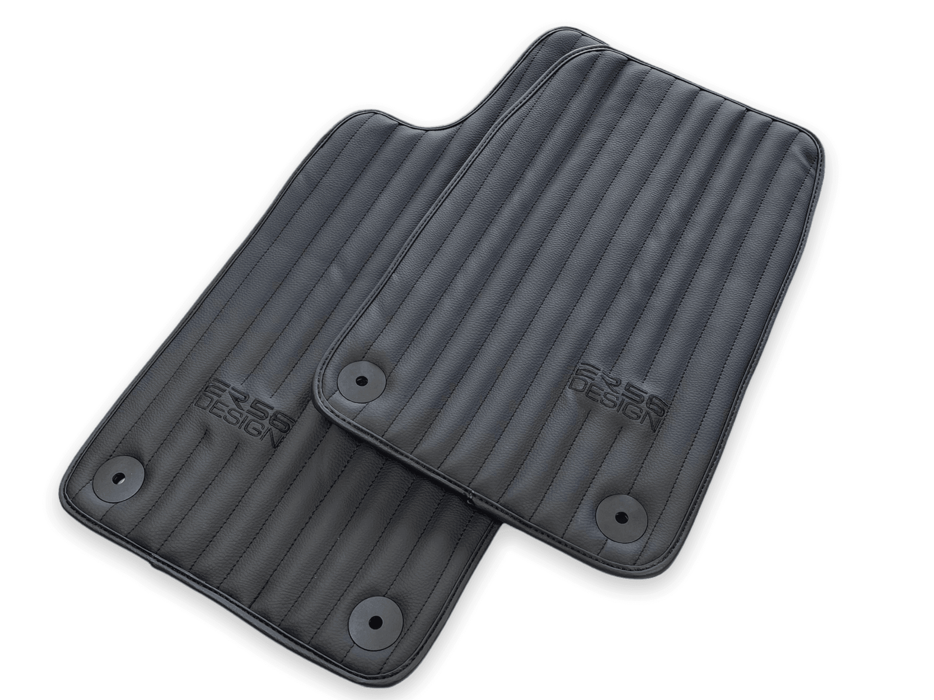 Leather Floor Mats For Aston Martin DB11 (2016–2023) ER56 Design - AutoWin