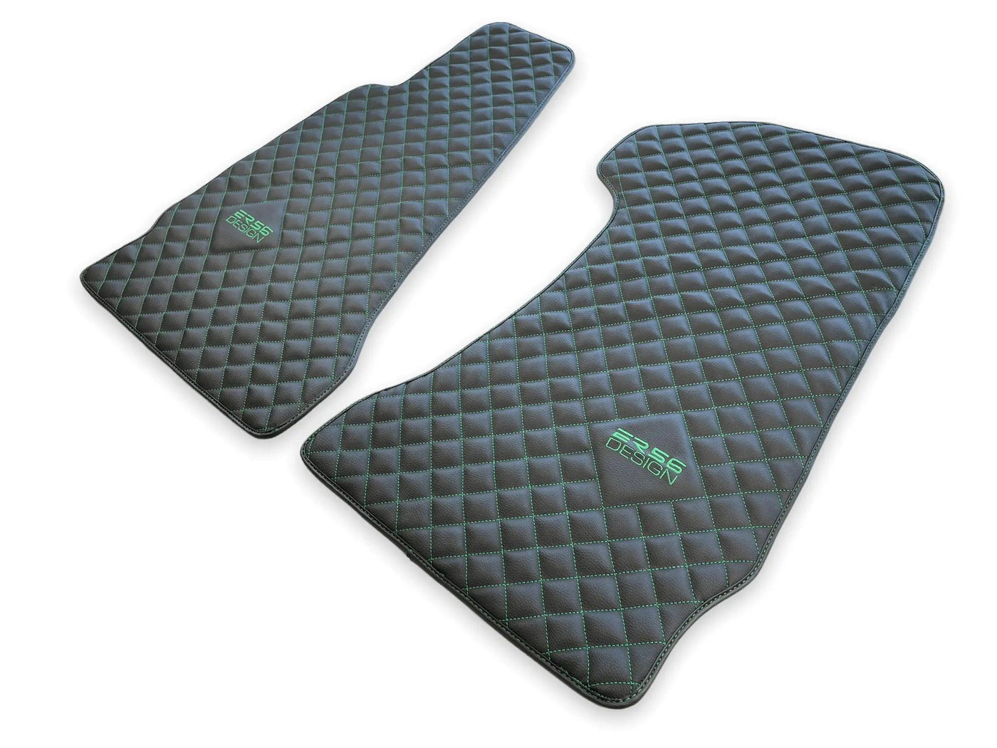 Leather Floor Mats For Aston Martin DBX (2020– 2023) ER56 Design - AutoWin